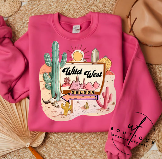 Wild West Saloon Graphic Shirt